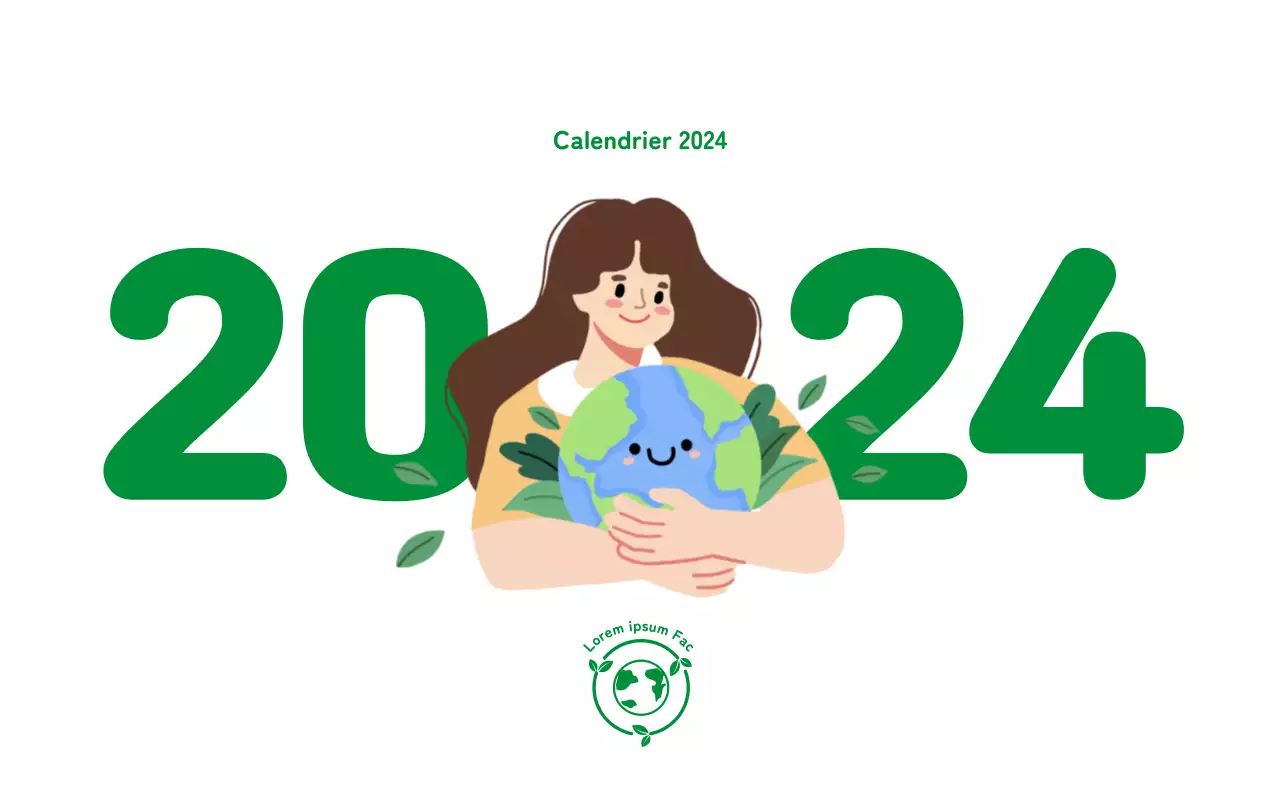 Célébration des fêtes de fin d'année avec des illustrations colorées de l'homme et de la planète.