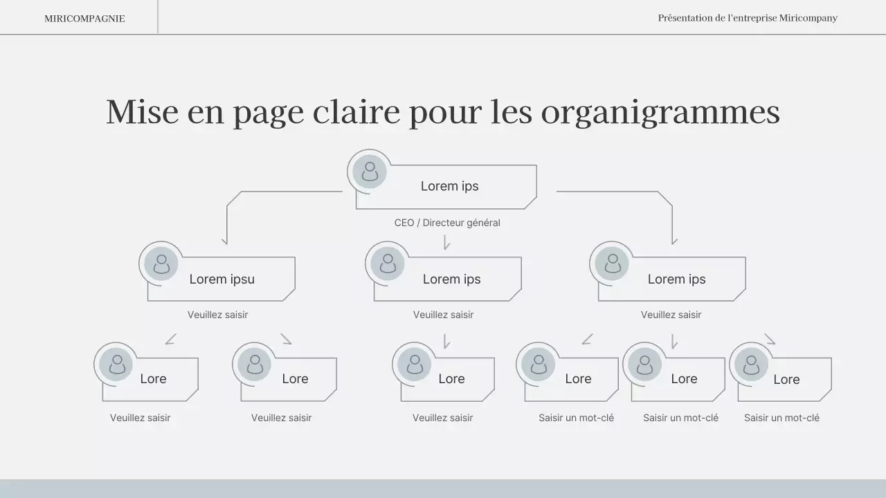 Un rapport d'activité simple et émotionnel en bleu clair et blanc