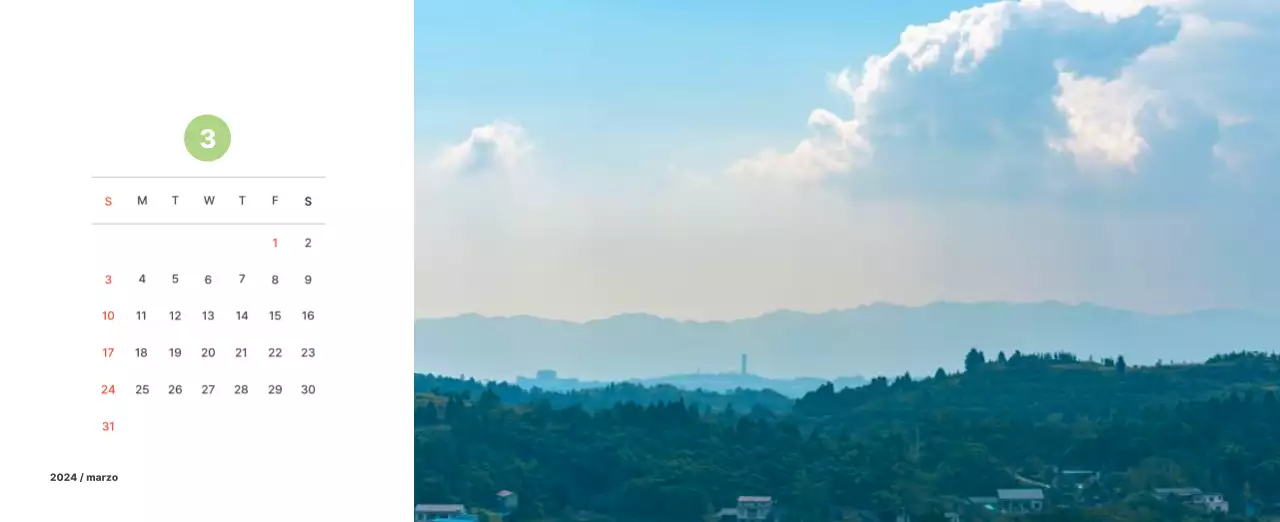 Fotografía de paisajes cálidos en colores pastel