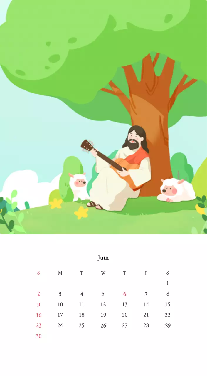 Des églises avec de jolies illustrations aux couleurs chaudes