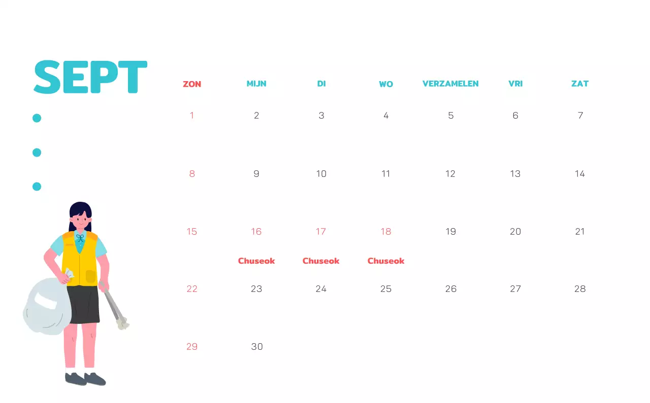 Vier de feestdagen met kleurrijke illustraties van mensen en de planeet.