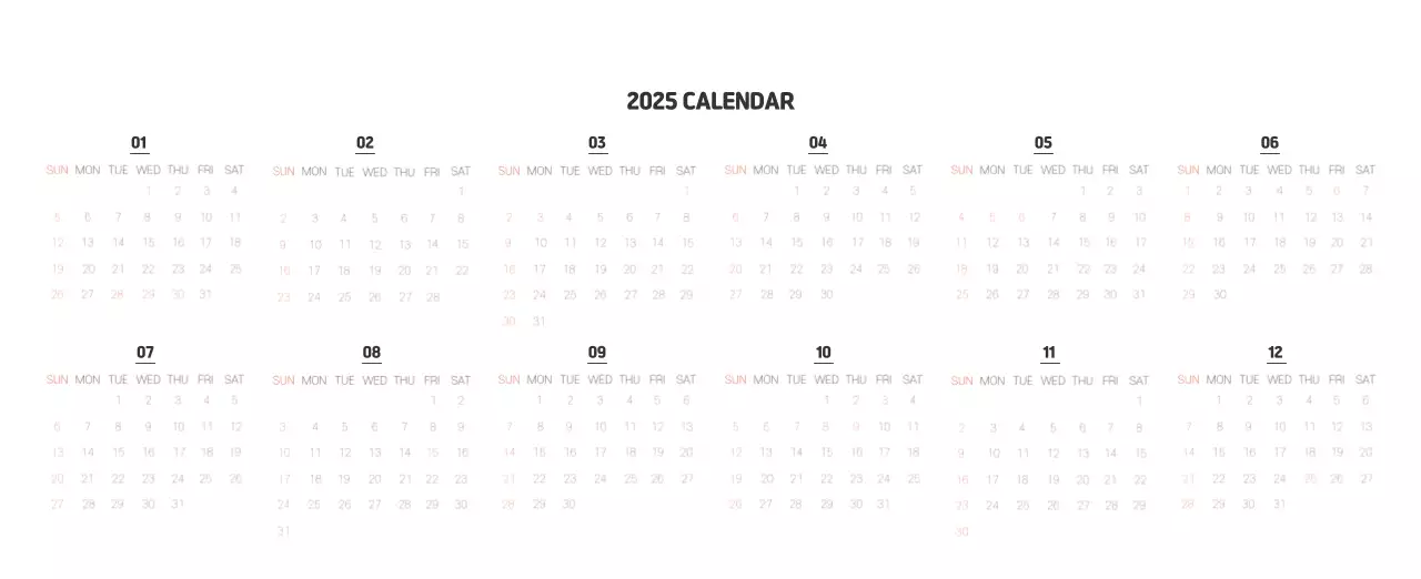 Holiday hospitals with cute illustrations and colorful accents related to health and family.