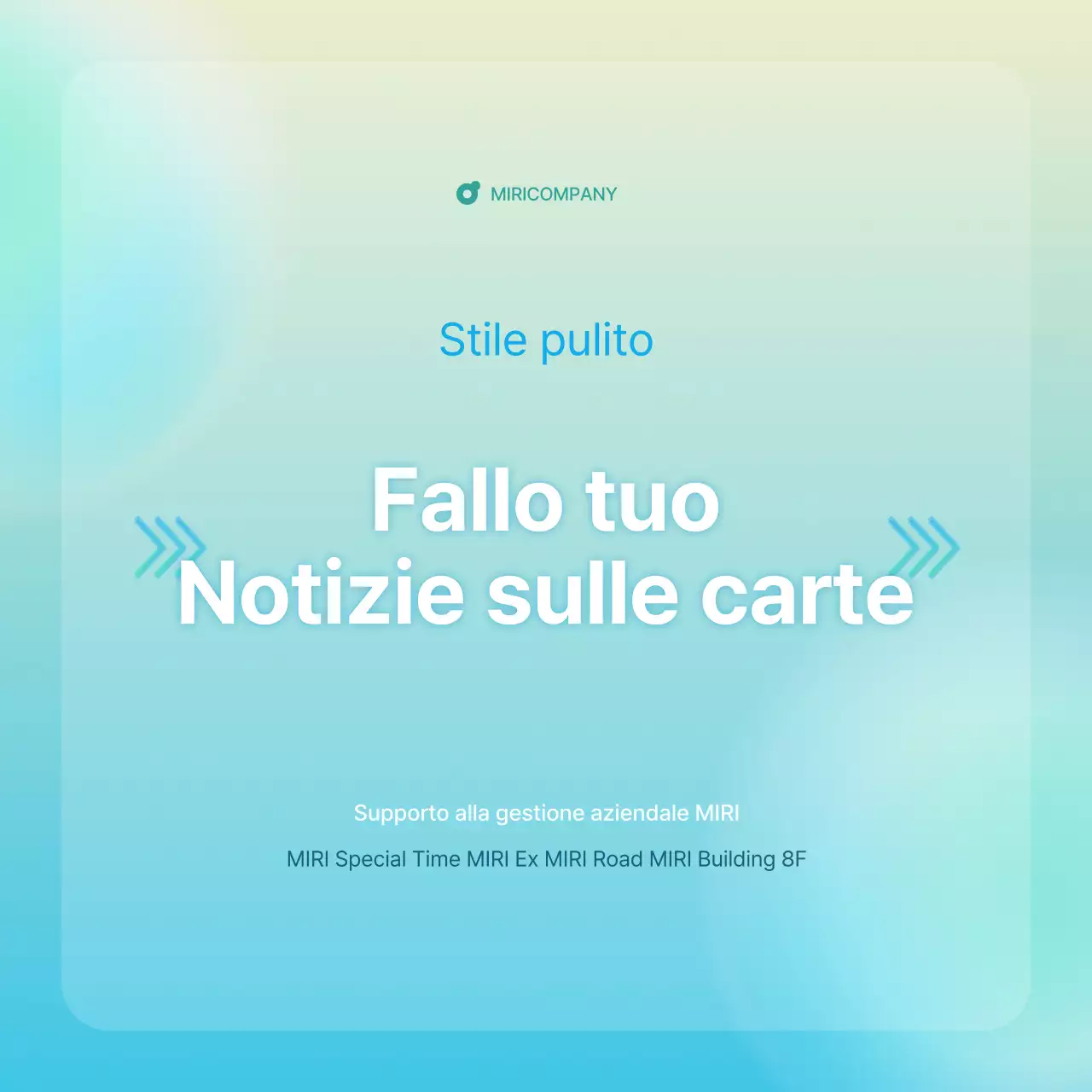 Una semplice guida alla newsletter aziendale in azzurro e menta
