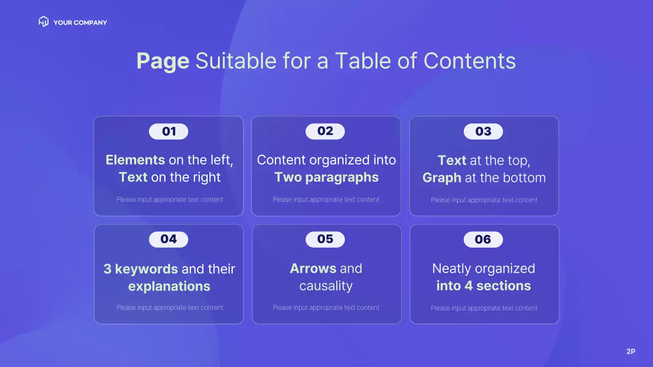 Blue Modern Reports Material Presentation