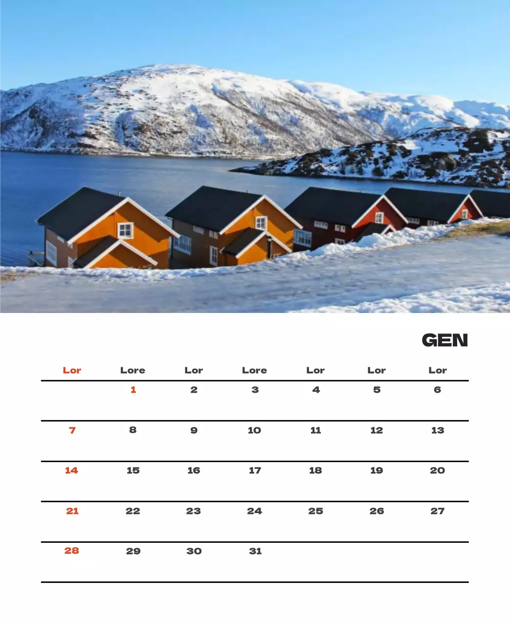 Agenzia di viaggi che celebra le festività con fotografie di viaggio stagionali e un layout di testo pulito e in grassetto.