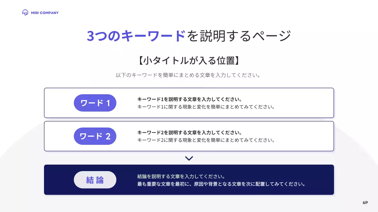 青 シンプル プラン プレゼンテーション