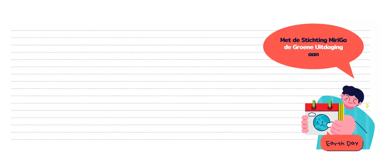 Vier de feestdagen met kleurrijke illustraties van mensen en de planeet.