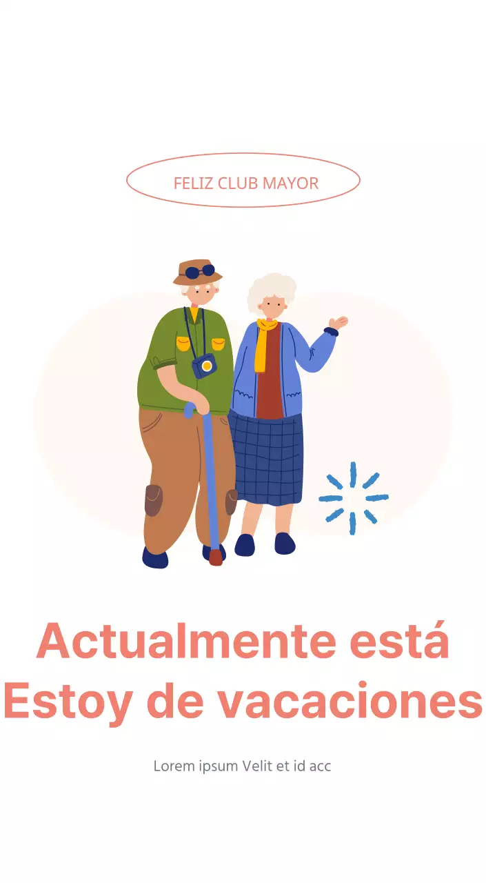 Calendario laboral con bellas ilustraciones