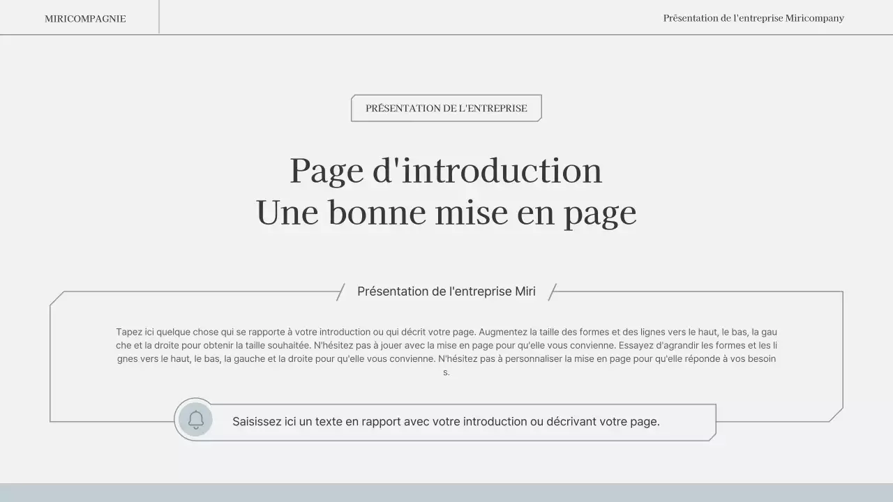 Un rapport d'activité simple et émotionnel en bleu clair et blanc