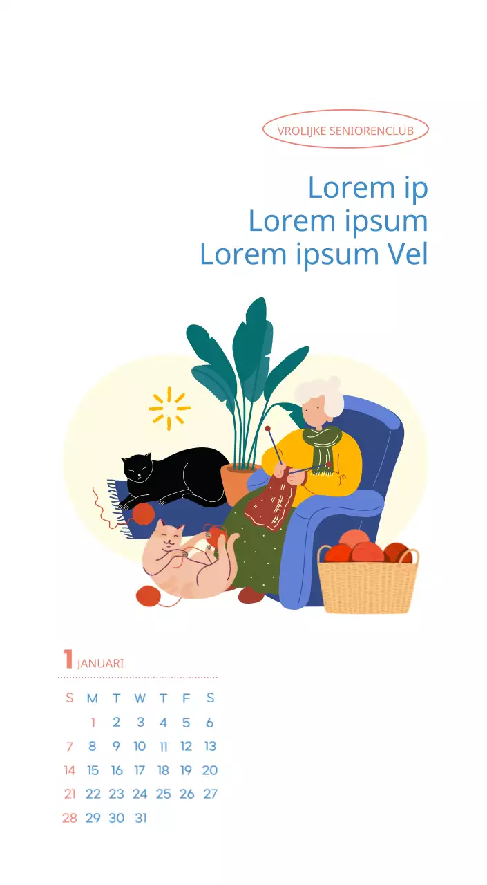 Werkkalender met prachtige illustraties