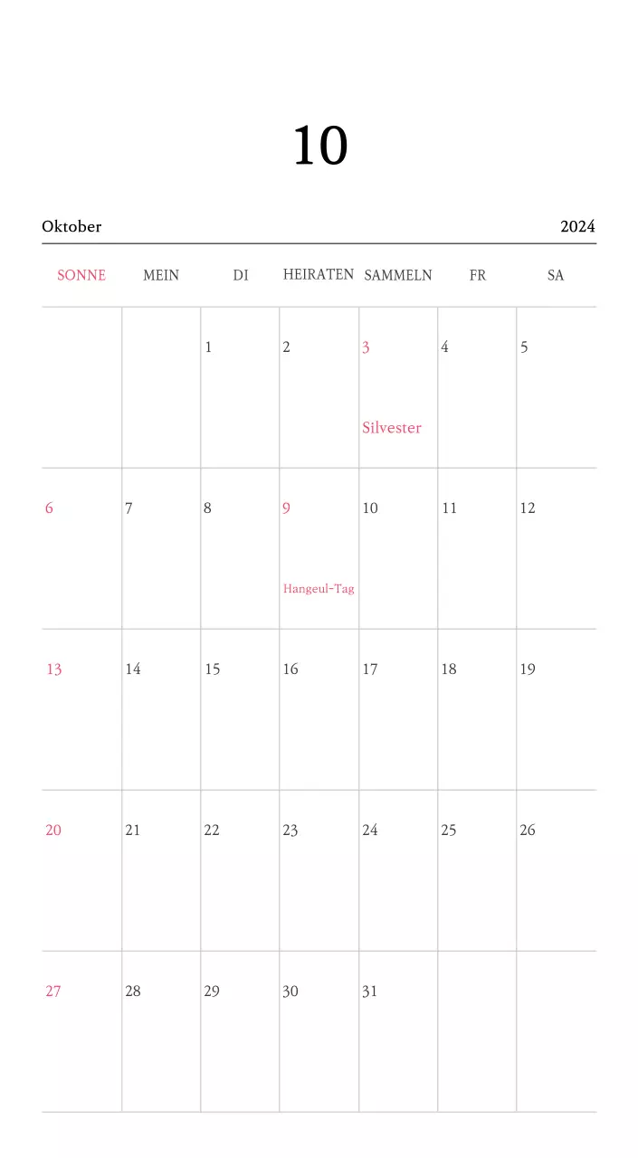 Kirchen mit niedlichen Illustrationen in warmen Farben