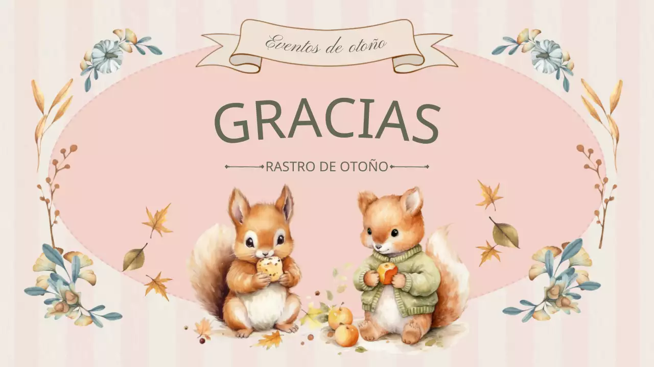 Planificador clásico de otoño para el Rastro en rosa y caqui