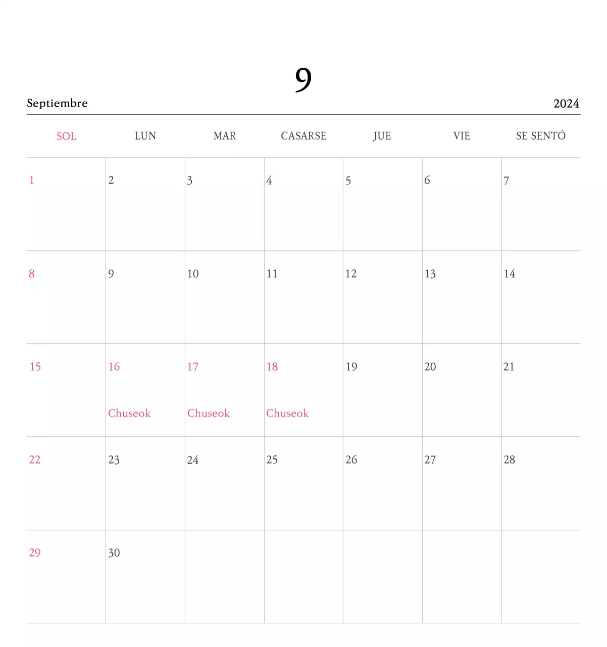 Iglesias con simpáticas ilustraciones en colores cálidos