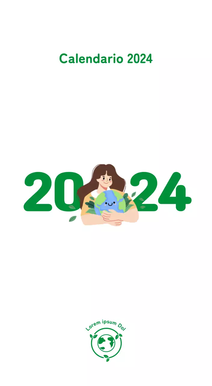 Celebrazione delle festività natalizie con illustrazioni colorate di persone e del pianeta.