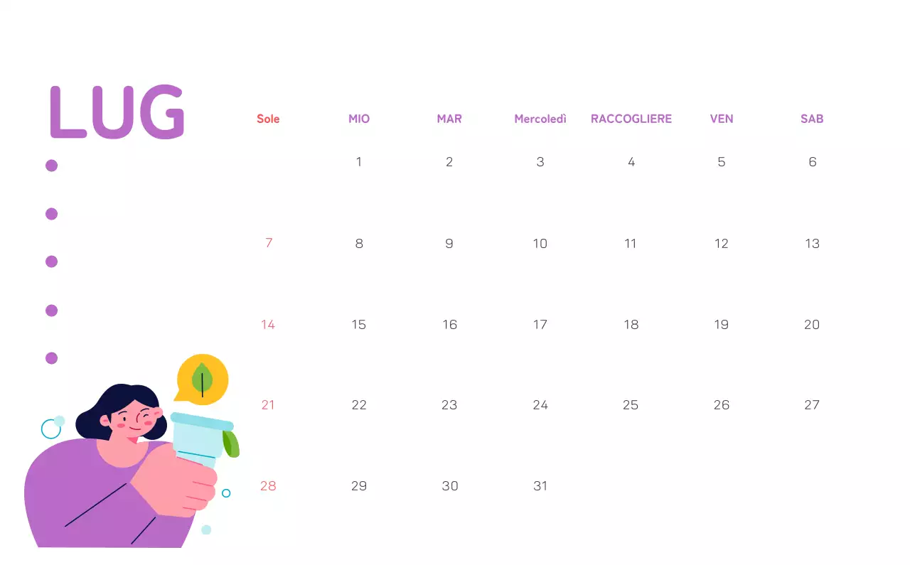 Celebrazione delle festività natalizie con illustrazioni colorate di persone e del pianeta.