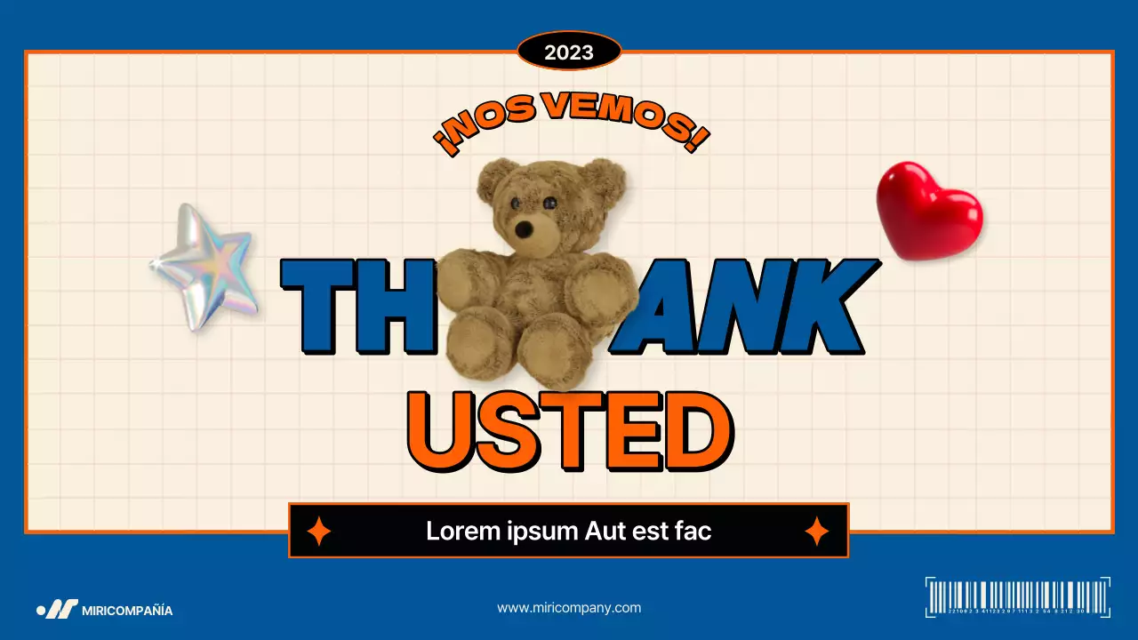 Informe sobre tendencias de consumo en azul y naranja