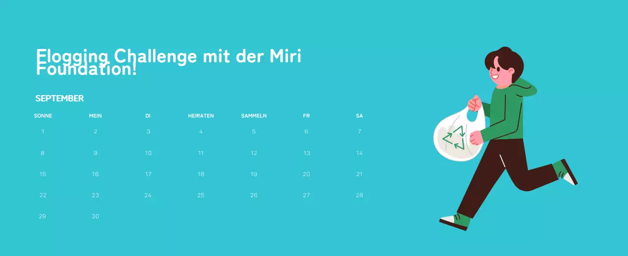 Mit farbenfrohen Illustrationen von Menschen und dem Planeten wird die Weihnachtszeit gefeiert.