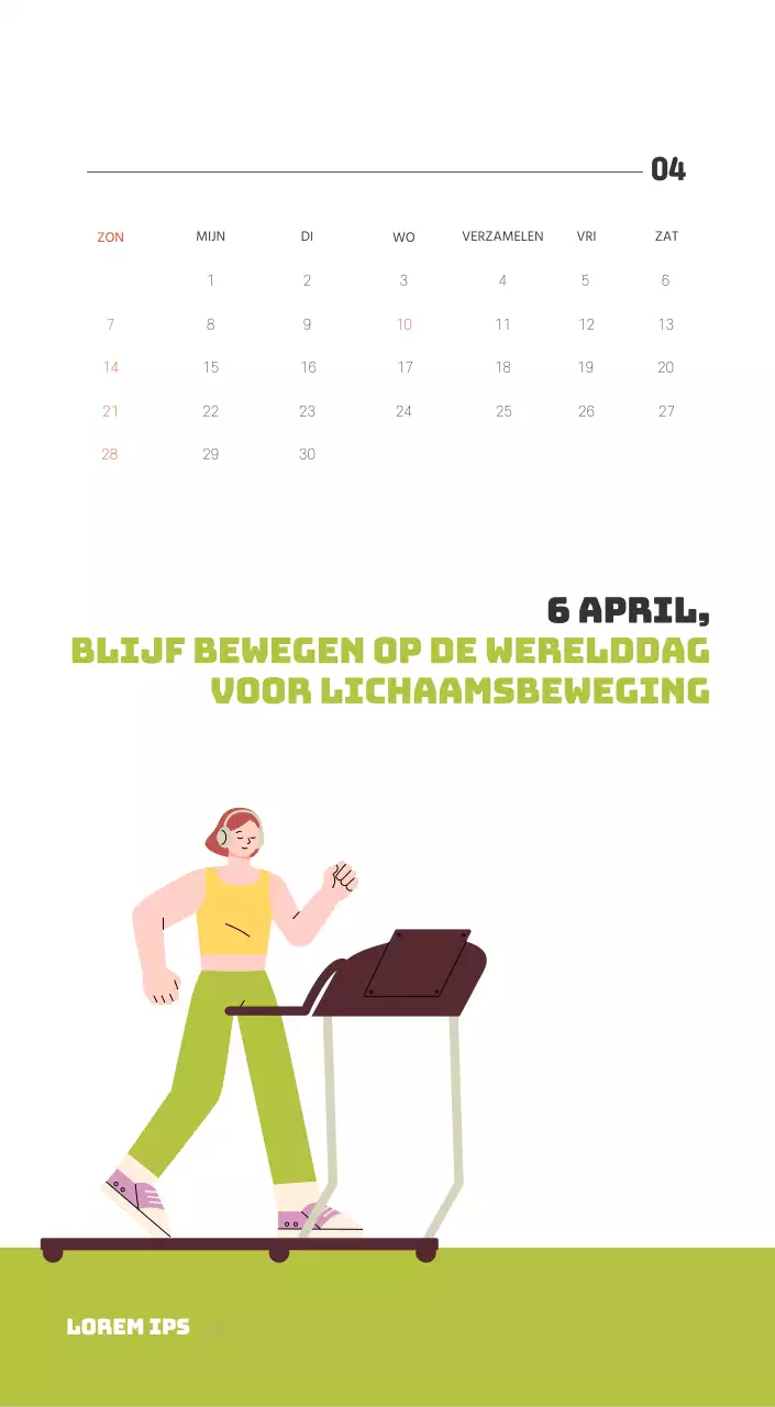 Een feestelijk ziekenhuis met illustraties met gezondheids- en gezinsthema's en kleurrijke accenten