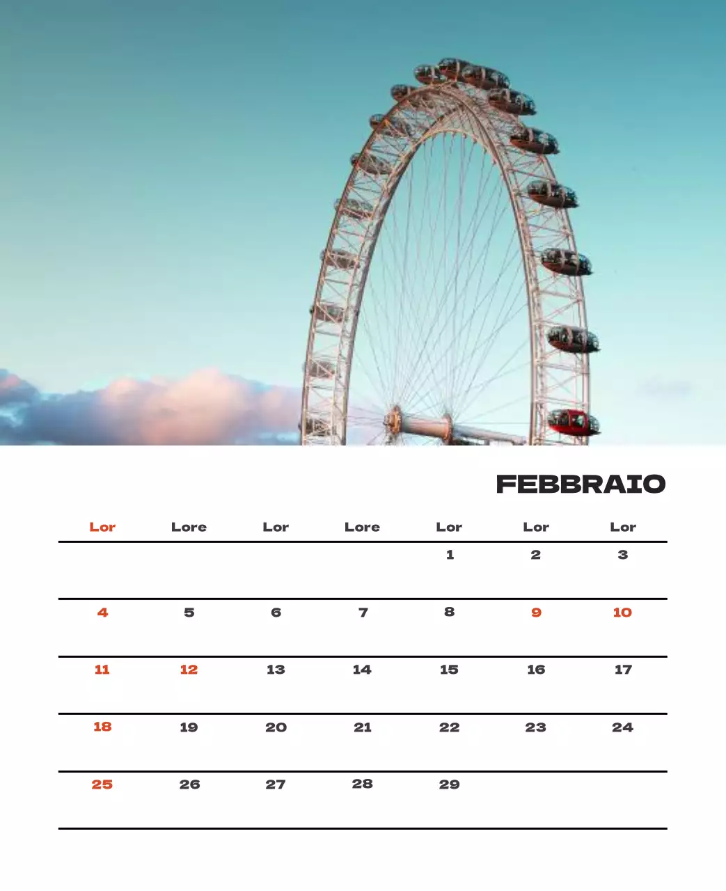 Agenzia di viaggi che celebra le festività con fotografie di viaggio stagionali e un layout di testo pulito e in grassetto.