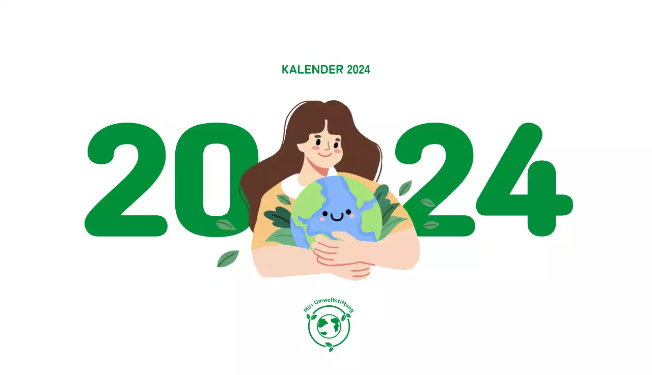 Mit farbenfrohen Illustrationen von Menschen und dem Planeten wird die Weihnachtszeit gefeiert.