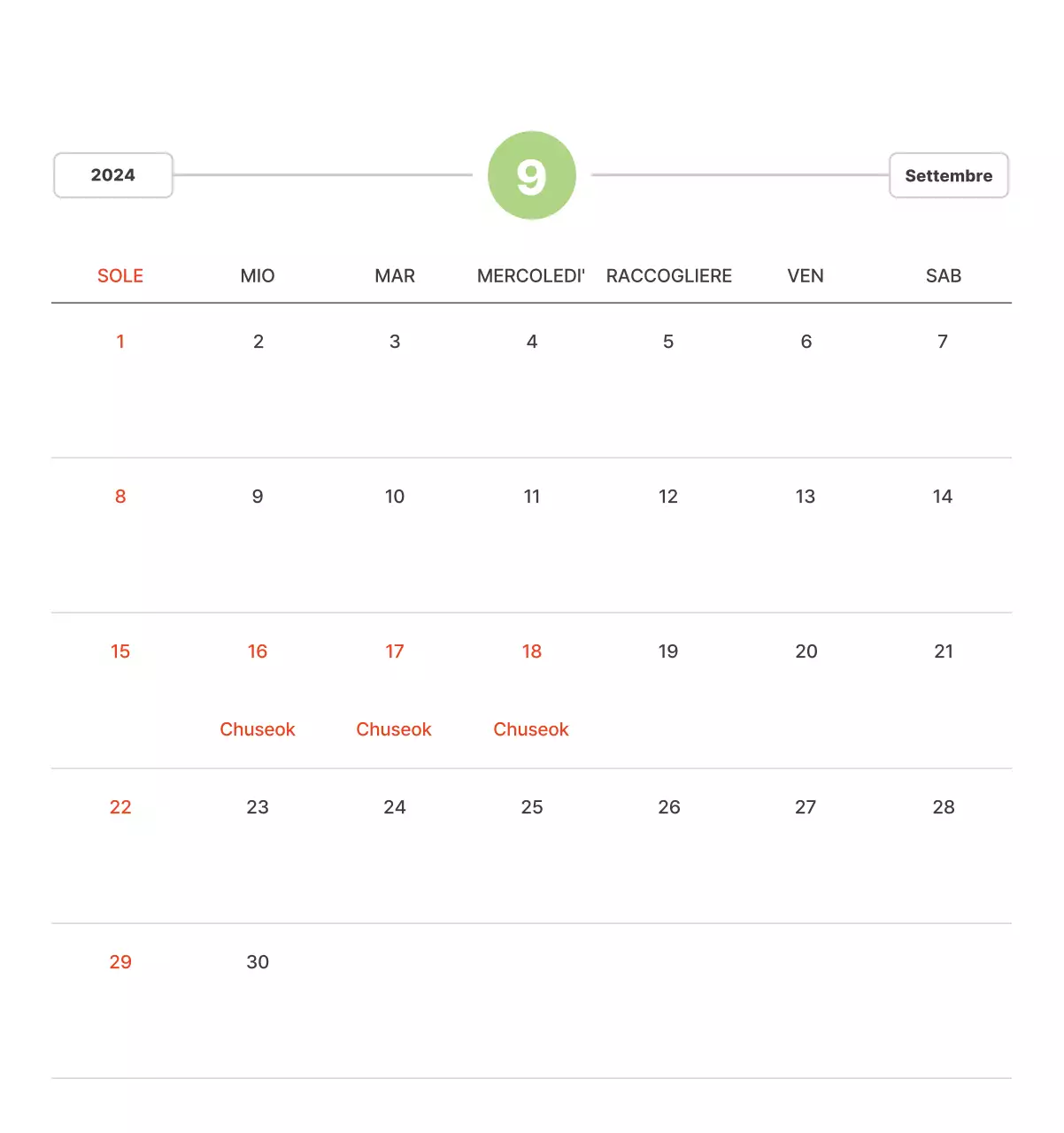 Calda fotografia di paesaggio con colori pastello