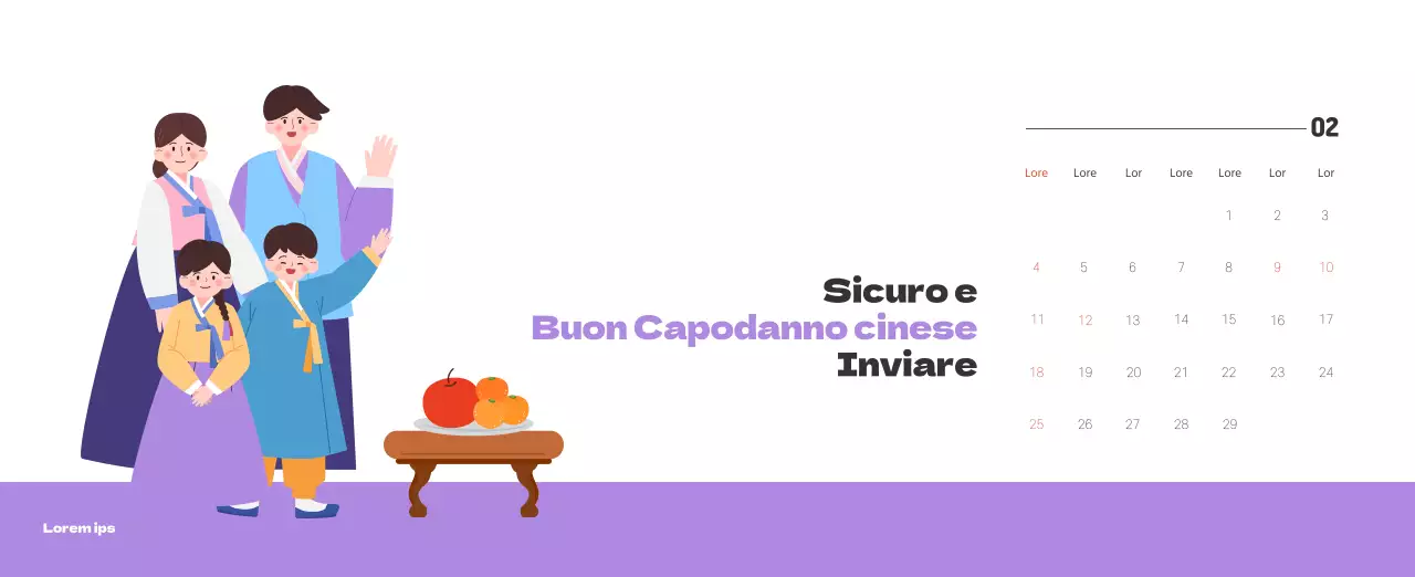 Un ospedale festivo con illustrazioni a tema salute e famiglia e accenti colorati