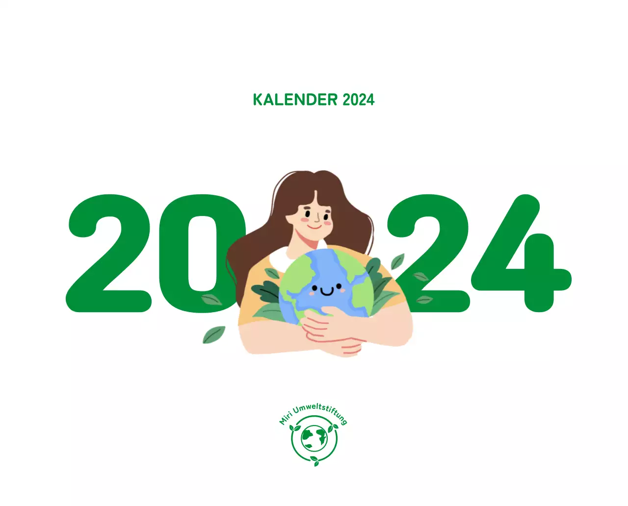 Mit farbenfrohen Illustrationen von Menschen und dem Planeten wird die Weihnachtszeit gefeiert.