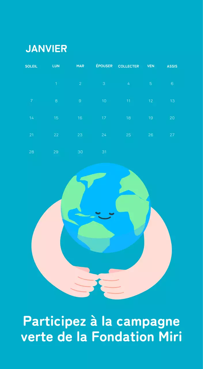 Célébration des fêtes de fin d'année avec des illustrations colorées de l'homme et de la planète.