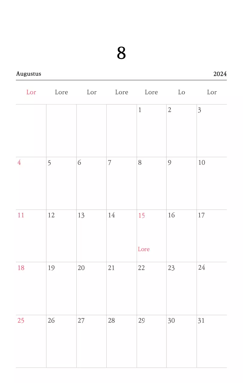 Kerken met schattige illustraties in warme kleuren