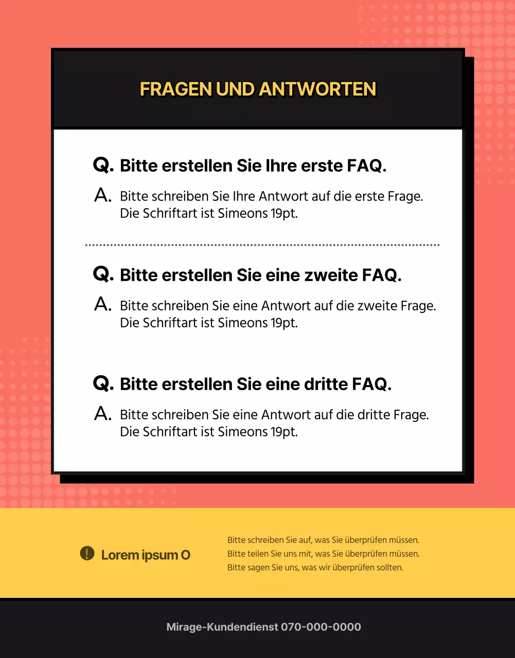 Werbung für eine pinke Yogamatte, die zum Würgen einlädt