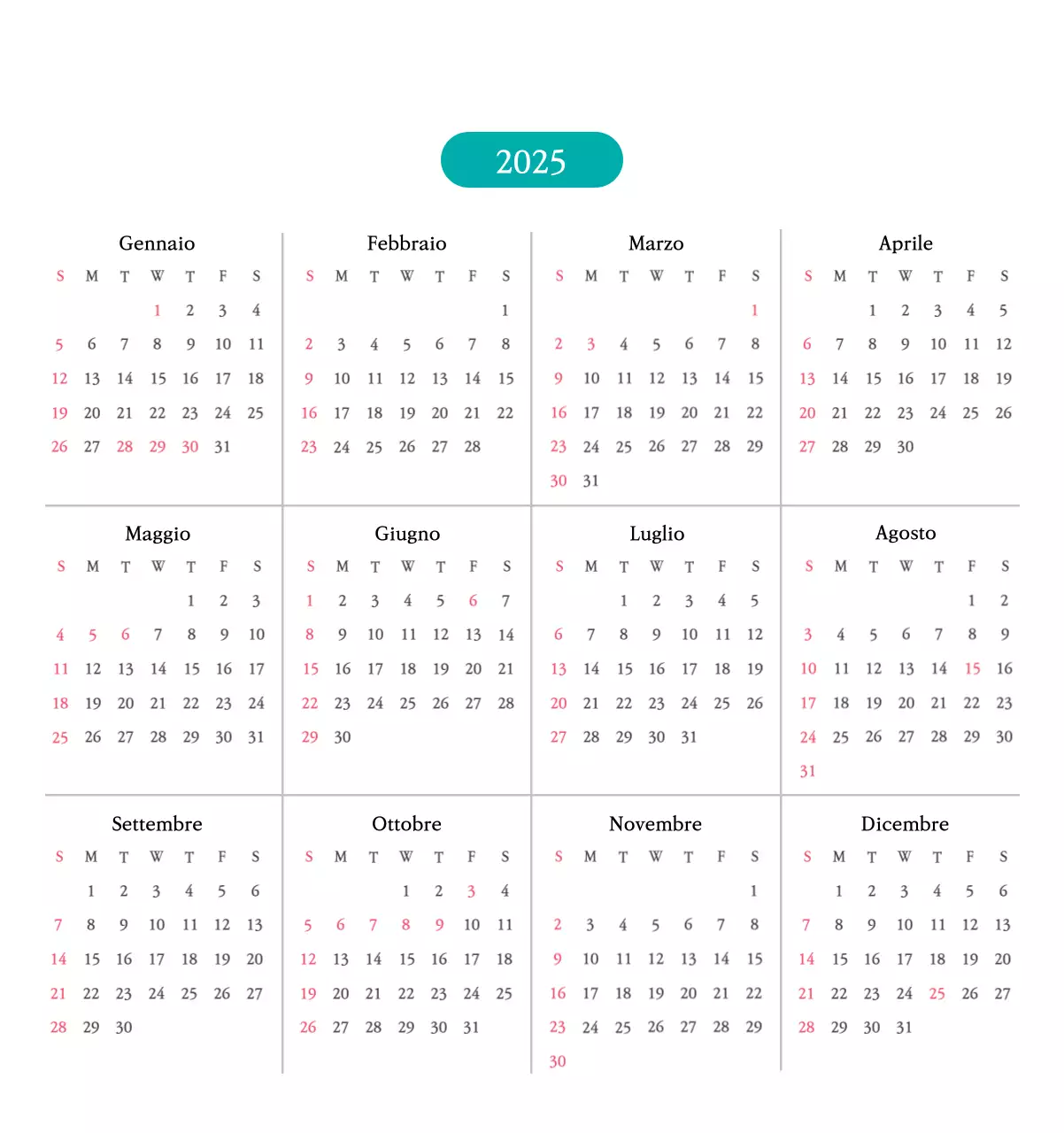 Chiese con simpatiche illustrazioni dai colori caldi