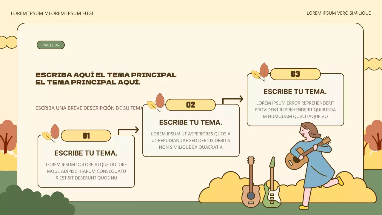 Promueve las fiestas naturales de otoño en amarillo y caqui