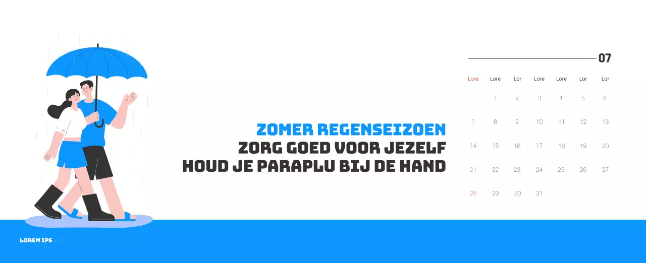 Een feestelijk ziekenhuis met illustraties met gezondheids- en gezinsthema's en kleurrijke accenten