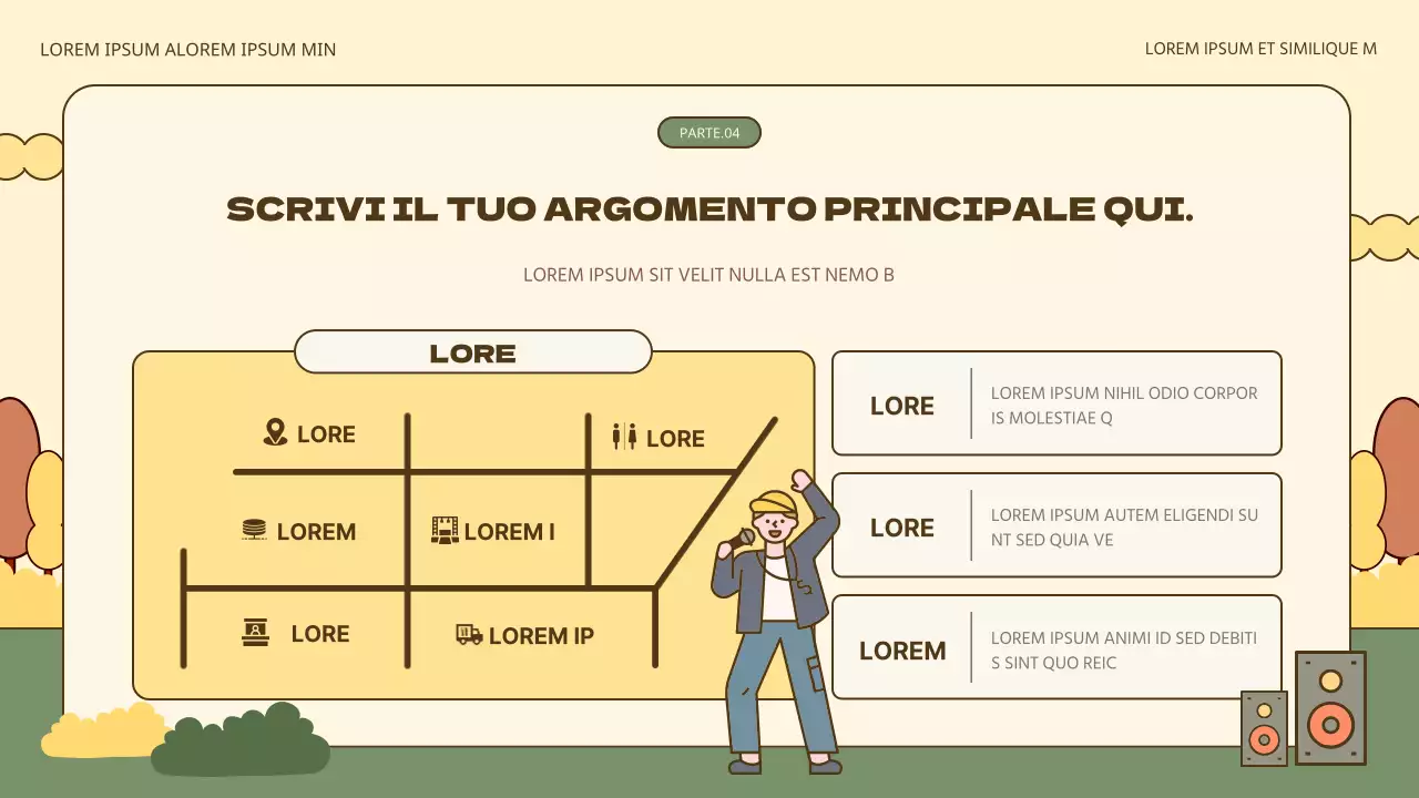 Promuovere feste autunnali naturali in giallo e kaki
