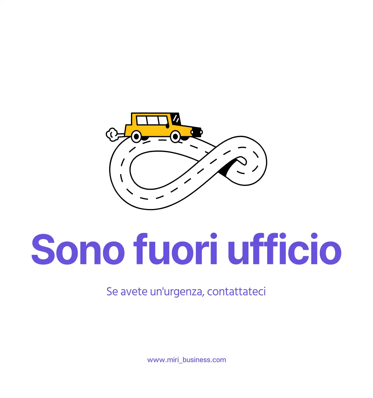 Illustrazione di linee pulite su sfondo viola