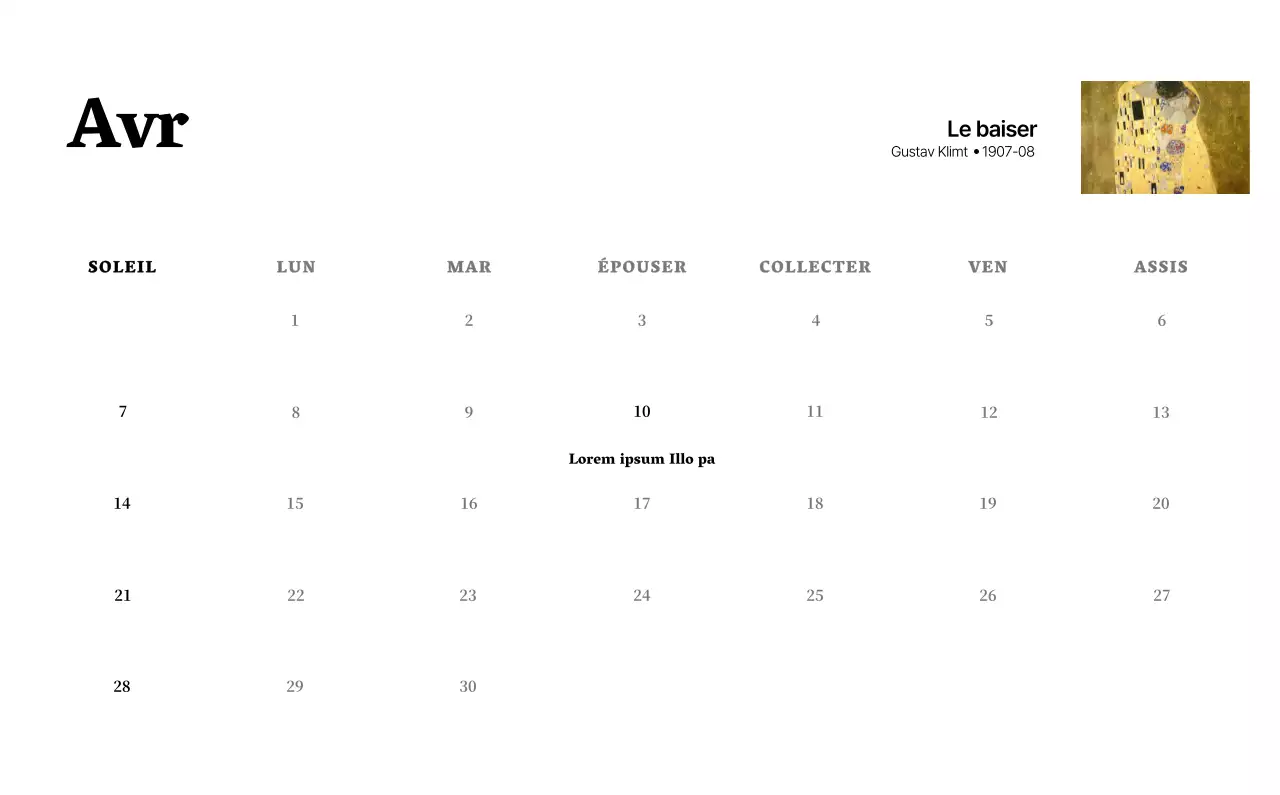 Un chef-d'œuvre simple et classique en noir et gris