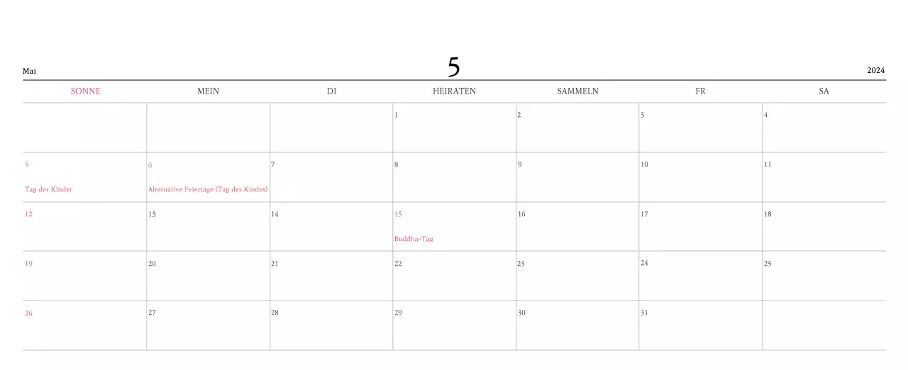 Warme FarbenKirchen mit niedlichen Illustrationen