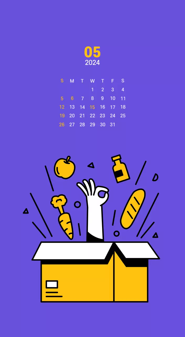 Illustration de lignes épurées sur fond violet