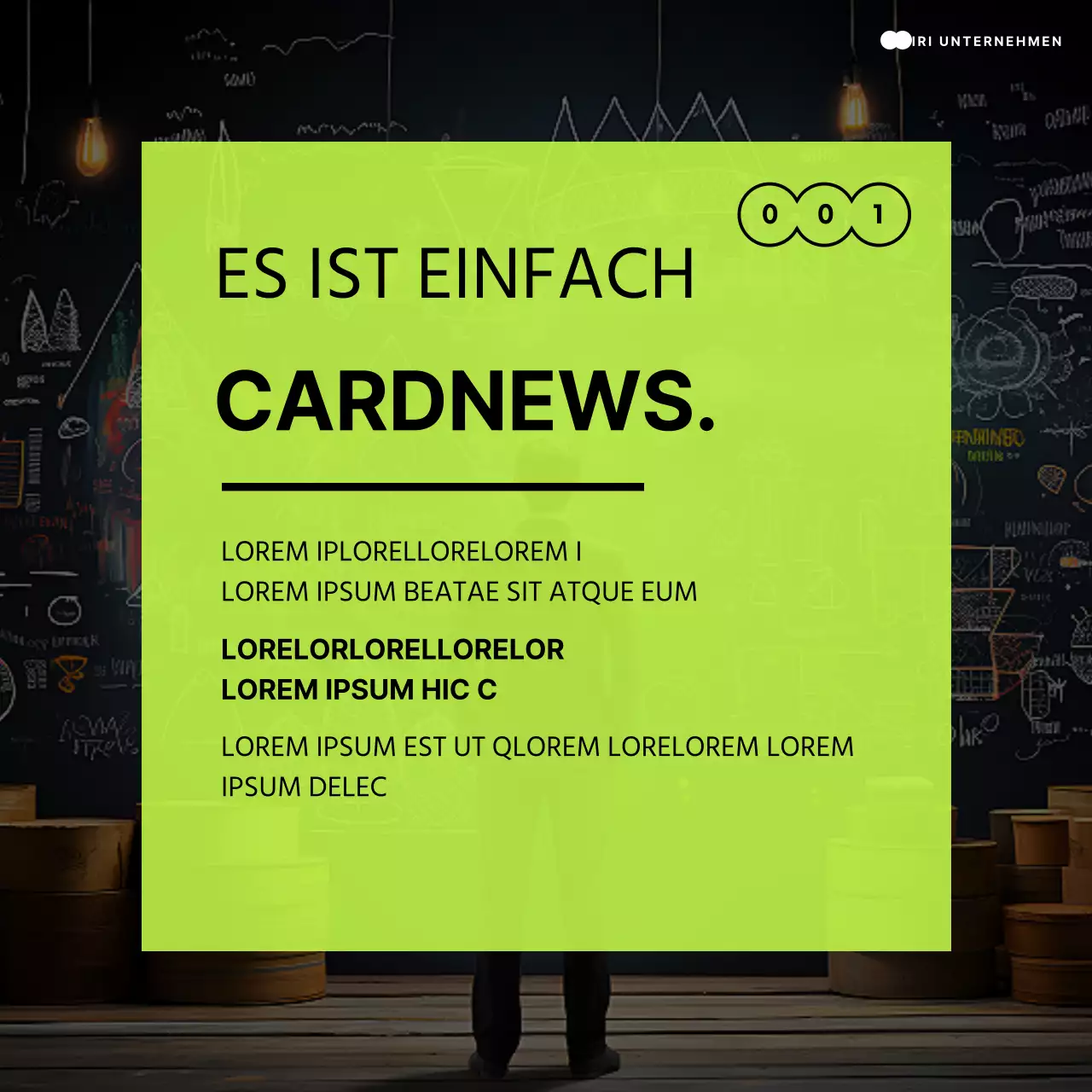 Wie man einen einfachen lindgrünen und schwarzen Hintergrundrahmen für Fotos verwendet