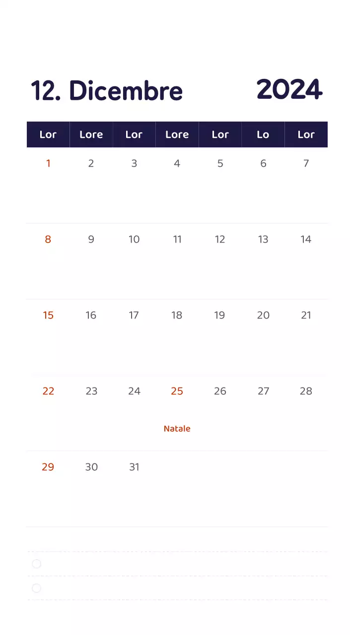 Un calendario con illustrazioni colorate ed emozionali