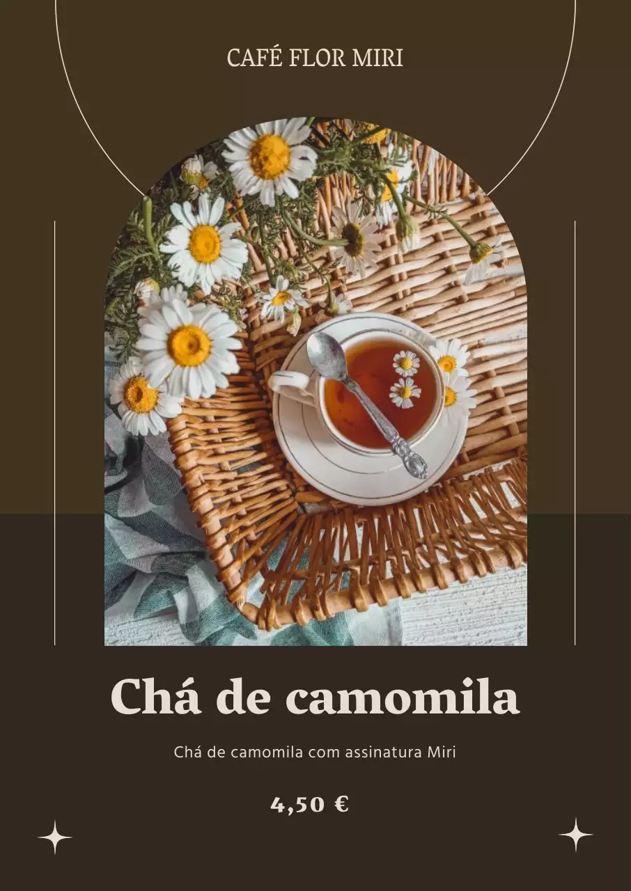 Apresentação do menu de chá de outono quente e emotivo da Brown's