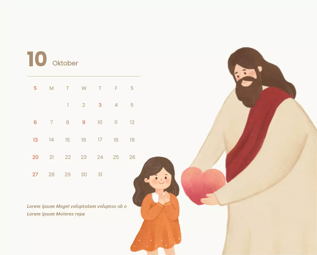 Ein Andachtskalender mit gemütlichen Illustrationen und Bibelversen auf hellblauem Hintergrund