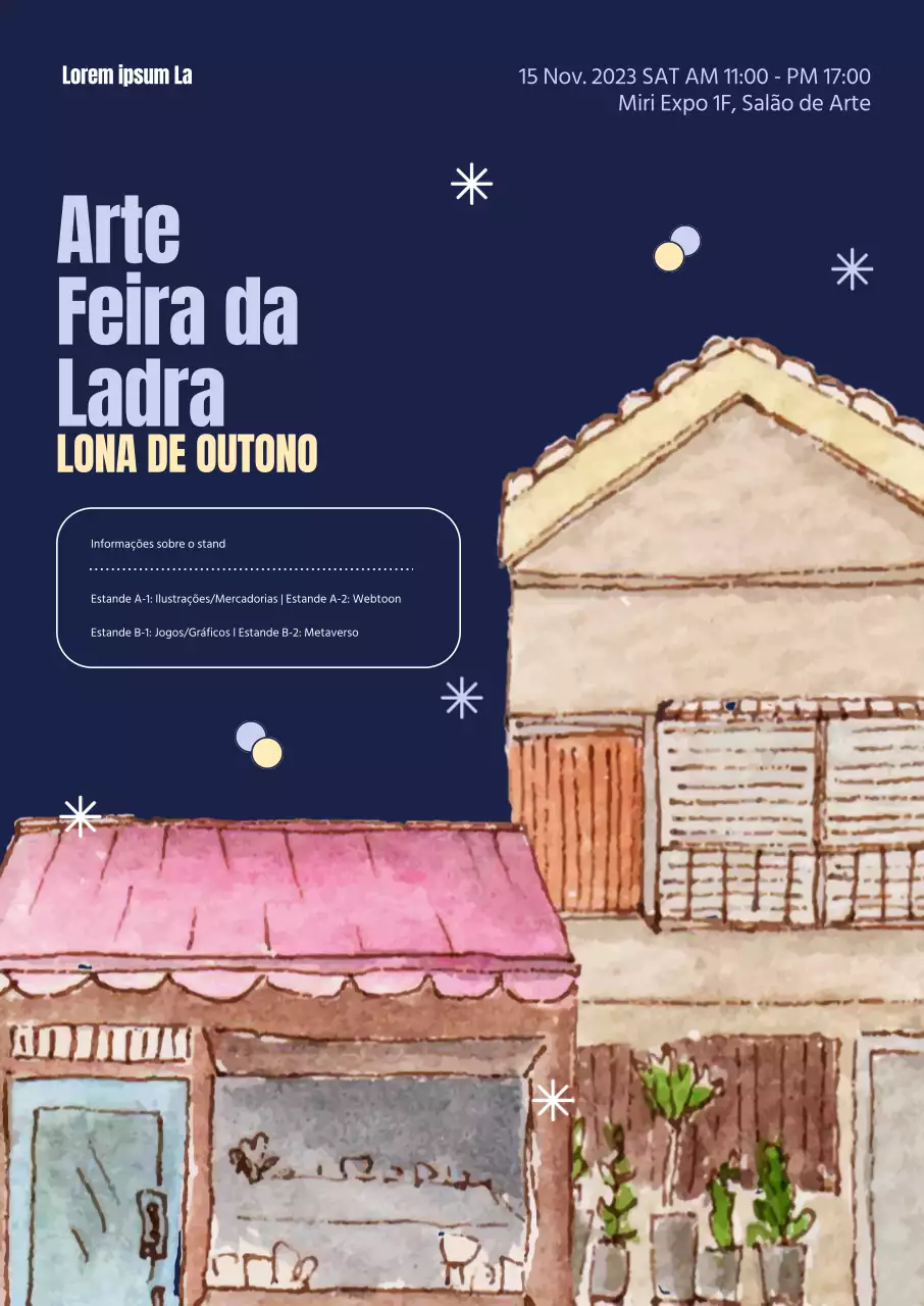 Promova a sua feira da ladra de outono com um conceito emocional