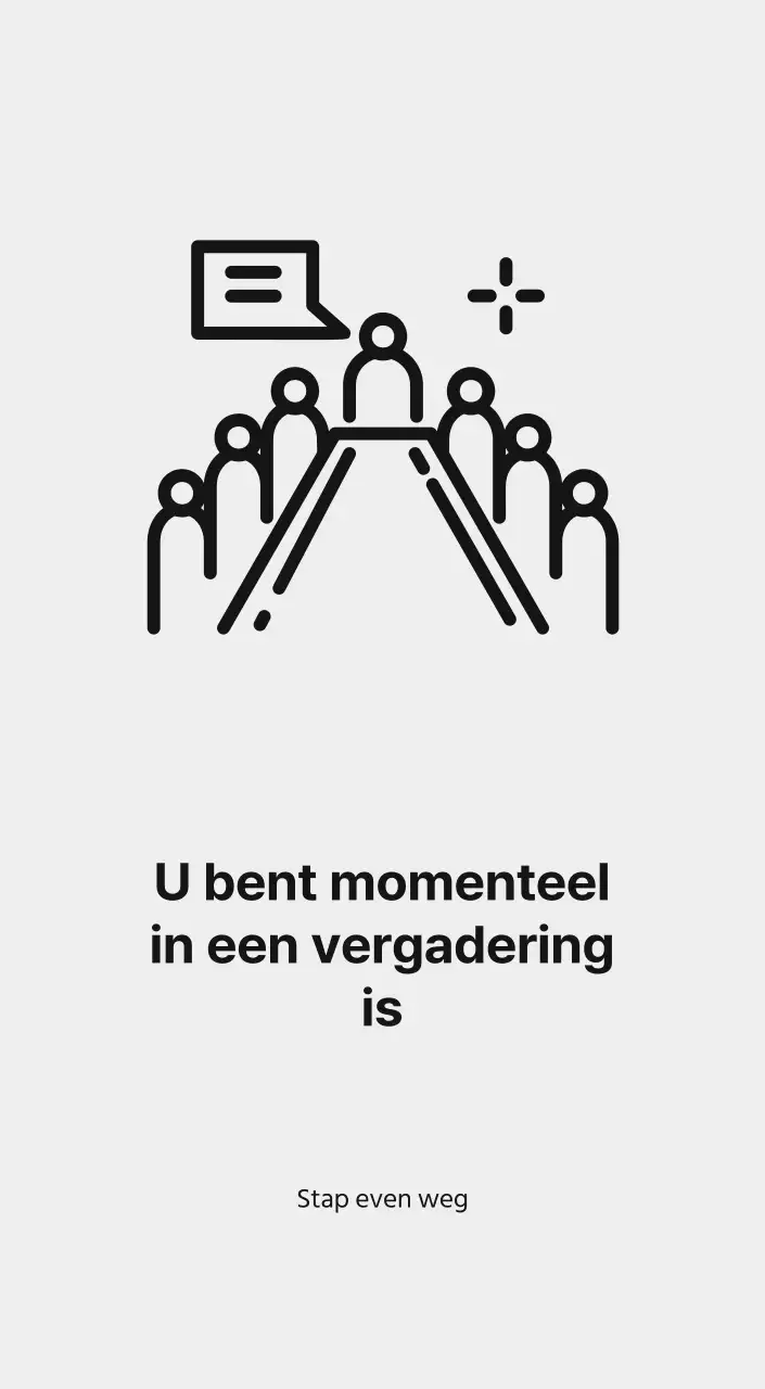 Een eenvoudige bedrijfskalender in grijs