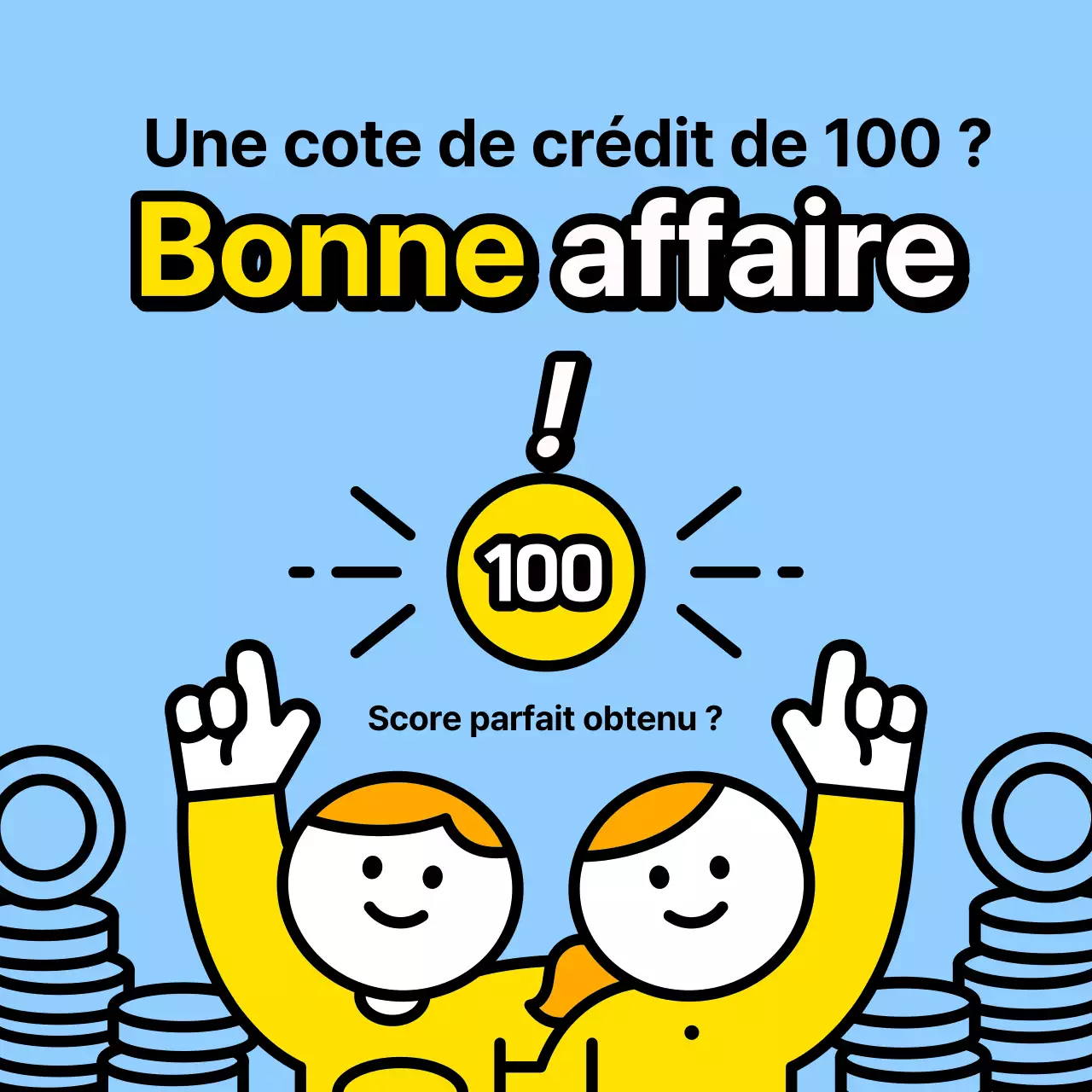 Matériel de formation à la gestion du crédit sur fond bleu clair