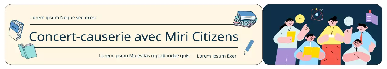 Concert Booktalk illustré par TicketConcept