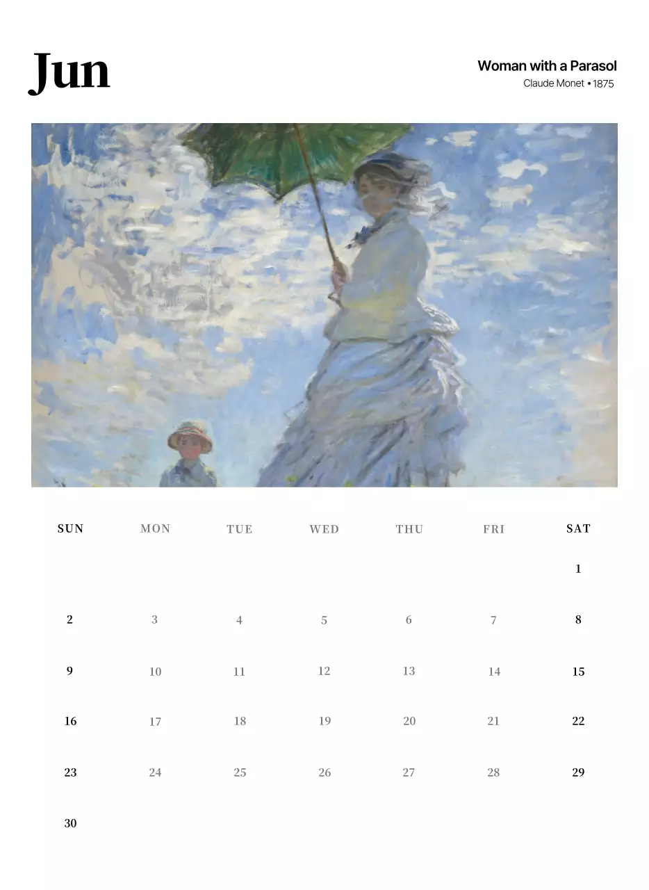 黒とグレーのシンプルでクラシックな名画。