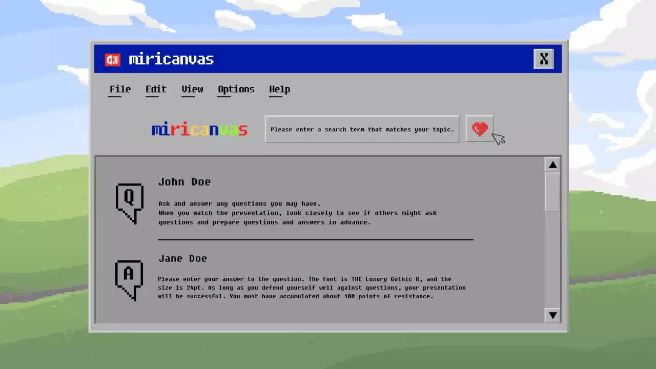 그레이 레트로 컴퓨터 가이드 프레젠테이션