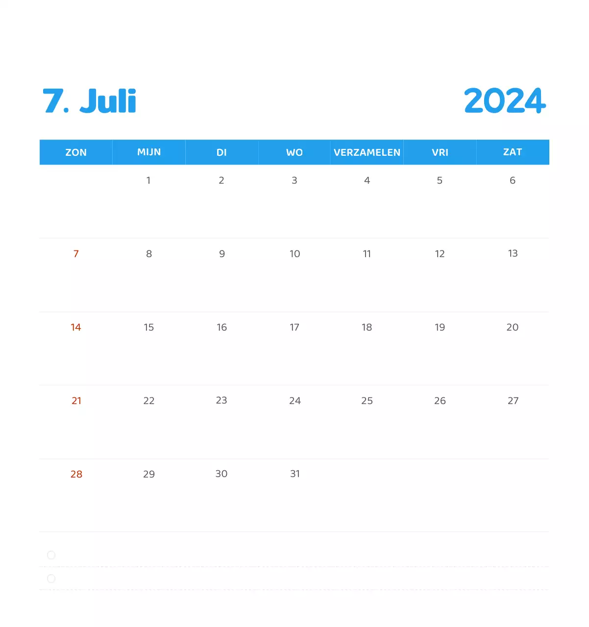 Een kalender met kleurrijke, emotionele illustraties