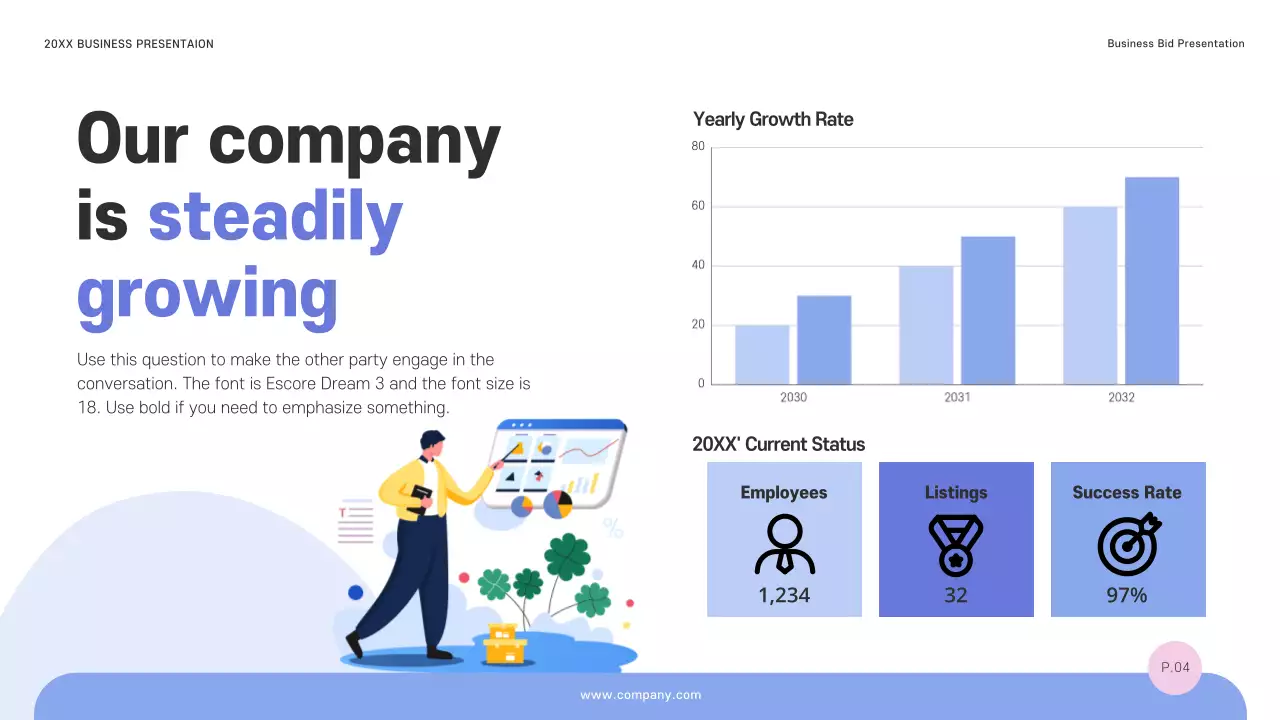 Blue Modern Business Presentation